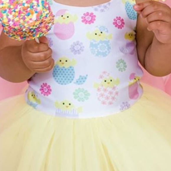 Easter tutu dress from belle threads!! - Picture 2 of 4
